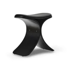 Taburete Luno 48×28×72 cm, Roble -cuero*Gejst Hot