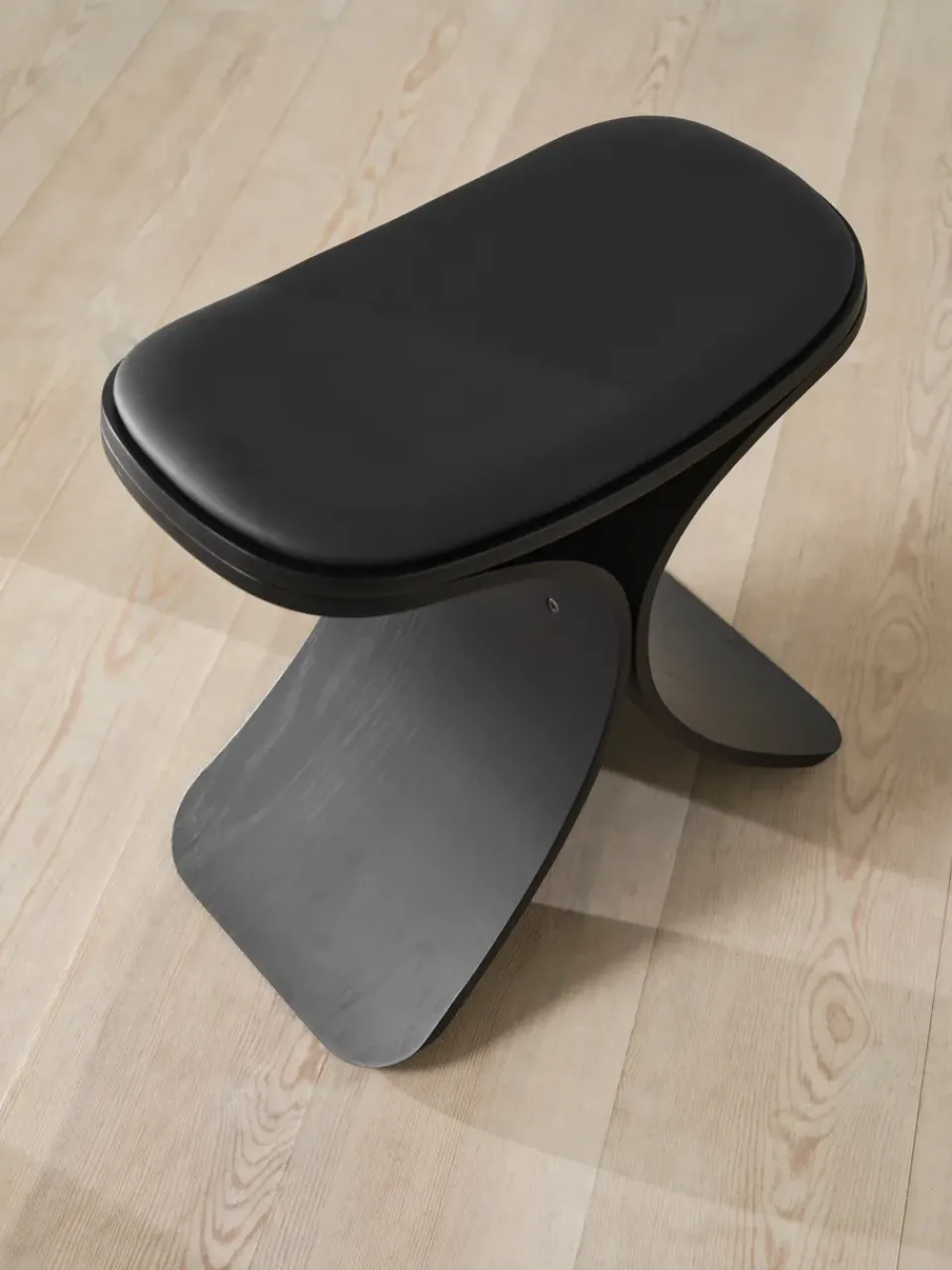 Taburete Luno 48×28×72 cm, Roble -cuero*Gejst Hot
