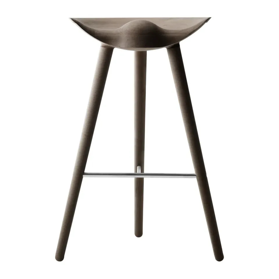 Taburete ML42 69 cm, roble aceitado -acero*Audo Copenhagen Online
