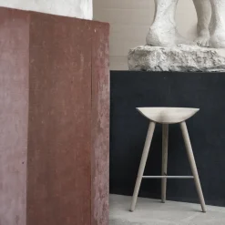 Taburete ML42 69 cm, Roble-acero*Audo Copenhagen Hot