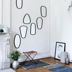 Taburete Nola cuero, , 45 cm*Broste Copenhagen