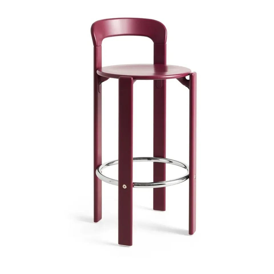 Taburete Rey 75 cm, Grape red*HAY Discount