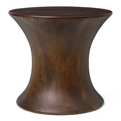 Taburete Spin 30 cm, madera de mango*Ferm Living Best