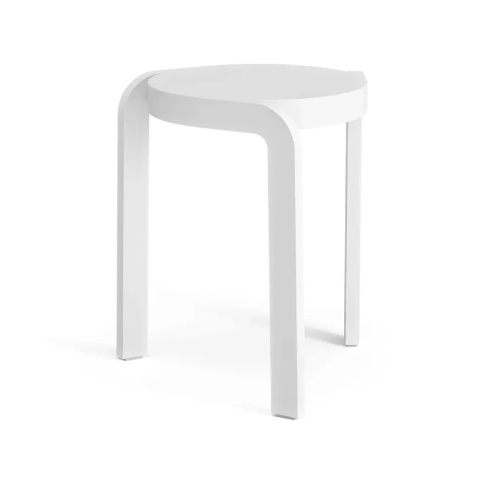 Taburete Spin H44 cm, Fresno vidriado*Swedese New
