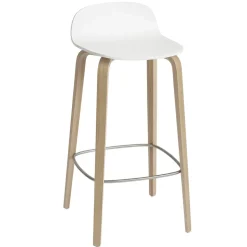 Taburete Visu 75 cm, White-Oak*Muuto Clearance