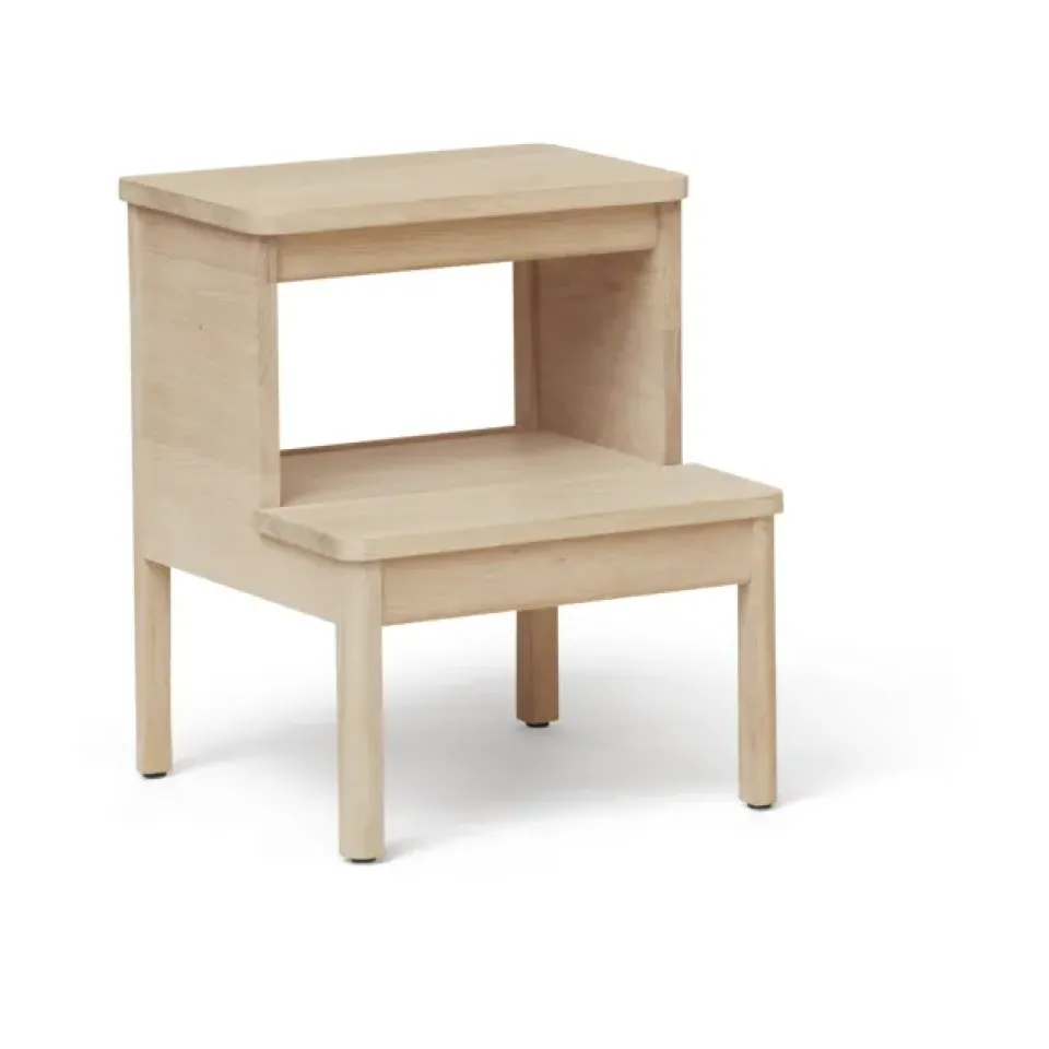 Taburete-escalera A line, Roble blanco*Form & Refine Sale