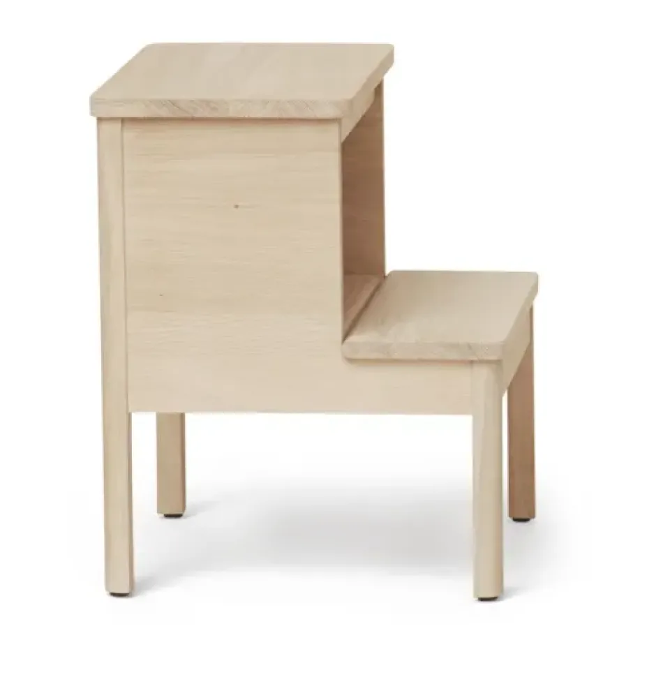 Taburete-escalera A line, Roble blanco*Form & Refine Sale
