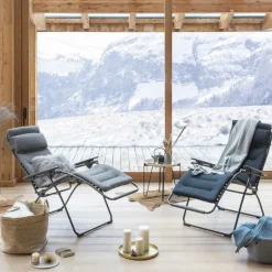 Tumbona Futura BeComfort, Becomfort dark grey*Lafuma