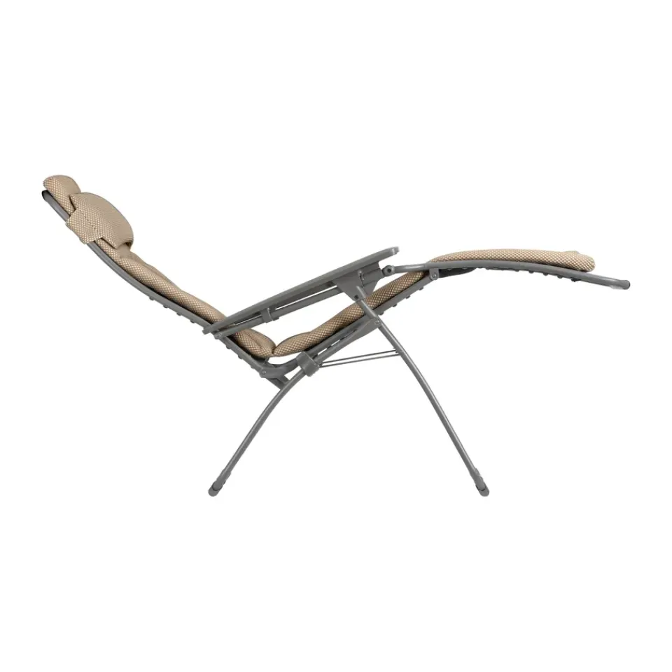 Tumbona Futura BeComfort, Dark grey-moka*Lafuma Clearance