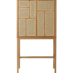 Vitrina Air, Roble, ratán*Design House Stockholm Online