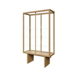 Vitrina Private, Vidrio, roble teñido claro*GUBI New
