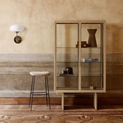 Vitrina Private, Vidrio, roble teñido claro*GUBI New