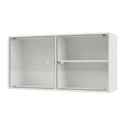 Vitrina Ripple I 69,6x35,4x20 cm, White*Montana Outlet