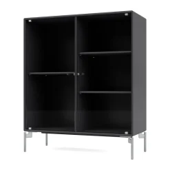 Vitrina Ripple II 69,6x82,2x30 cm, Anthracite-ben chrome*Montana Online