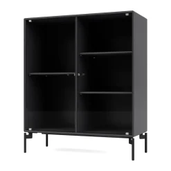 Vitrina Ripple II 69,6x82,2x30 cm, Anthracite-ben black*Montana Outlet