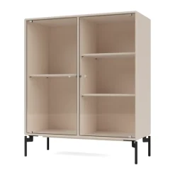 Vitrina Ripple II 69,6x82,2x30 cm, Clay-ben black*Montana Hot