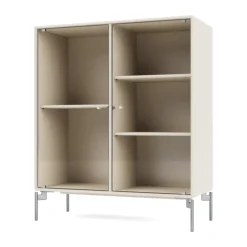 Vitrina Ripple II 69,6x82,2x30 cm, Oat-ben chrome*Montana